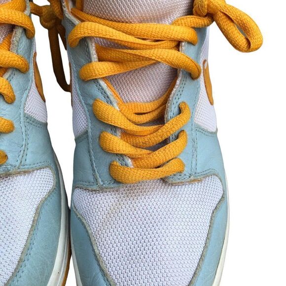 VINTAGE 2003 Nike Dunk High 'Shima Shima' Gold Wave Size 10.5 - Picture 11 of 16